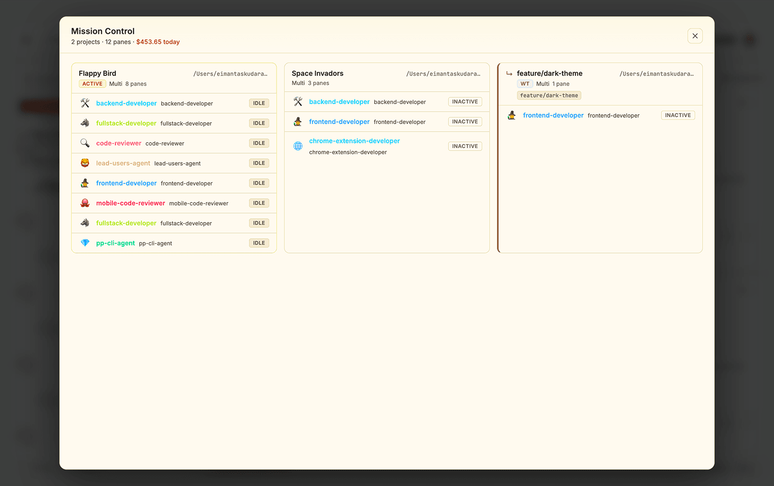 Every Project. One Glance.