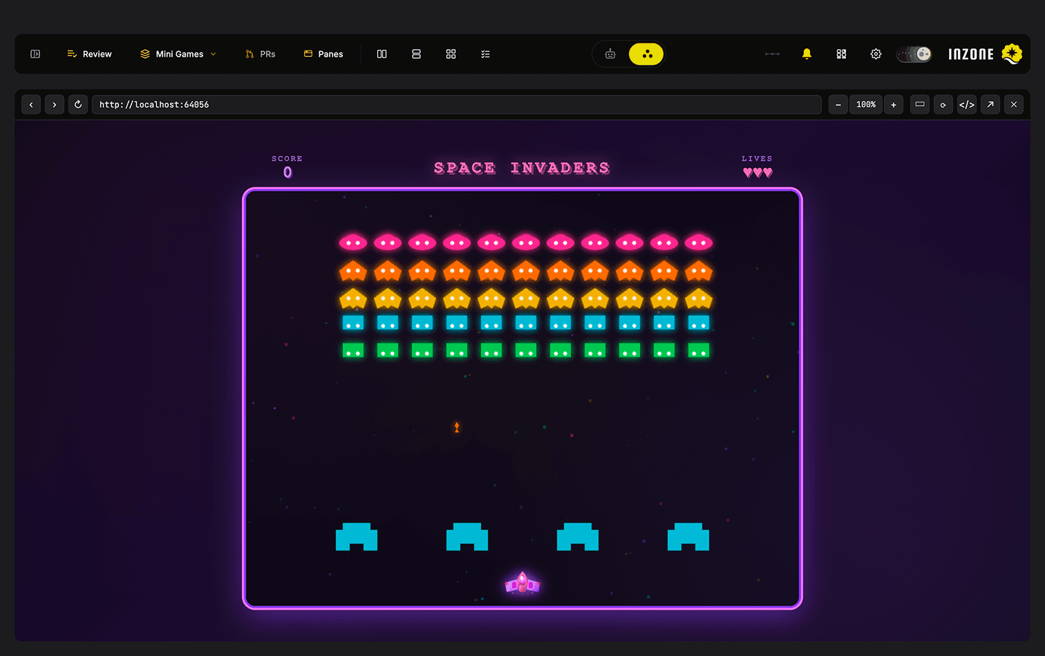 Browser-Grade Preview. Built In.